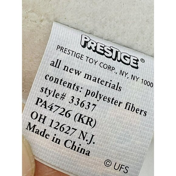 Prestige Toy Snoppy Easter Egg Plush Peanuts 50 Anniversary 7 inch Stuffed Dog - Picture 7 of 8